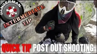 How To Play Paintball: Quick Tip - Post Out Shooting