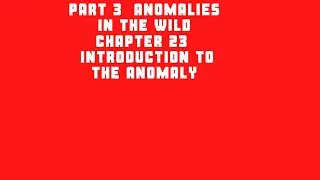 Part 3  Anomalies in the wild Chapter 23  Introduction to the Anomaly