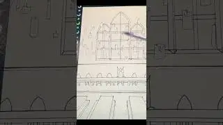 Great Hall Short #harrypotter #harrypotterhogwarts #short #watercolorpainting #watercolourpainting