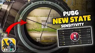 PUBG NEW STATE ZERO RECOIL SENSITIVITY🔥FOR GYRO & NON GYRO PLAYERS.