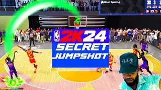 NBA2K24 BEST And Easiest JUMPSHOT FOR ANY BUILD With Low Shooting