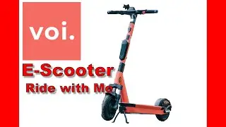 Voi Scooter ride UK LEGAL Escooter