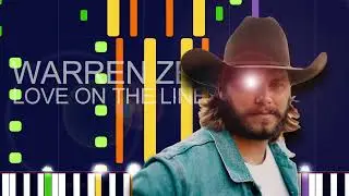 Warren Zeiders - LOVE ON THE LINE (PRO MIDI FILE REMAKE) - "in the style of"