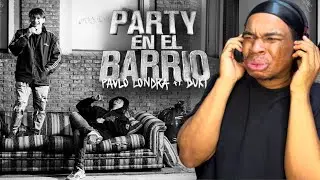 Paulo Londra - Party en el Barrio (feat. Duki) [Official Video]( Reaction )