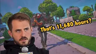 Playing Fortnite for 11 000 hours! #fortnite #fortnitestreamer #gaming
