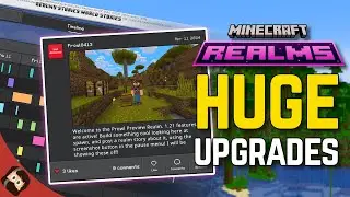 HUGE NEW Realms Improvements. Stories, Render Distance, Performance, and MORE | Minecraft Bedrock
