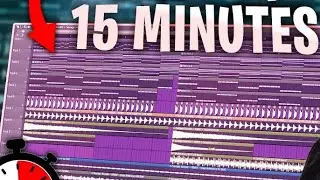 Making an EDM Track in 15 Minutes! | Fl Studio 21 Tutorial