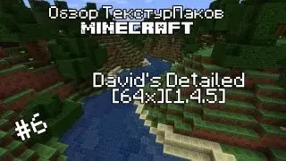 Обзор ТекстурПаков MineCraft #6- David's Detailed [64x][1.4.5]