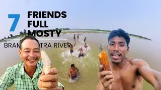 Brahmaputra Nadi Me Dost Logoka Shath Mosty Kiya || Local Boy