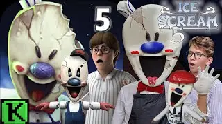 ICE SCREAM 5 FRIENDS FIRST GAMEPLAY in REAL LIFE МОРОЖЕНЩИК 5 в РЕАЛЬНОЙ ЖИЗНИ!