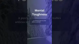 Meaning of Mental Toughness #mebtaltoughness #culturehabits #educationalpsychology #youtubeshort