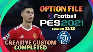 PES 2021 - OPTION FILE SEPAKBOLA SEASON WINTER 2022 PS4 PS5