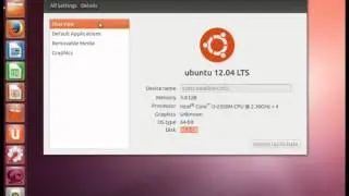 P2.0 Ubuntu Beginners 7 Settings details