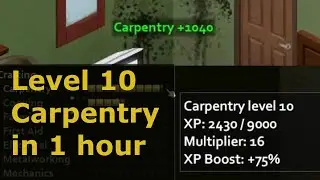The Secret to Maxing Carpentry with Life and Living | Project Zomboid
