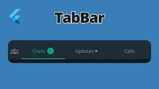 15- Créer une TabBar avec flutter