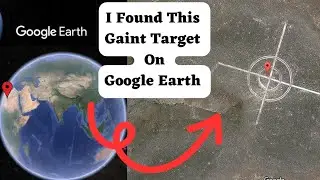 I found this Giant target 🎯 on Google Earth 🌎 #giant #target #googlemap #googleearth #google #youtu