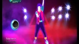 Just Dance 3 - a-ha -- Take On Me (Wii) FULL
