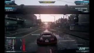Need for Speed  Most Wanted 2012 - Bugati  vs Alpha romeo (PC) High Settings - 1080p HD