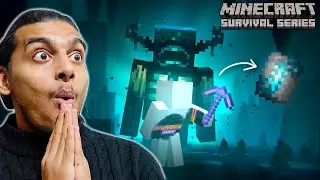FINDING THE RAREST ARMOR TRIM IN MINECRAFT [Minecraft Pe Survival Ep-9]