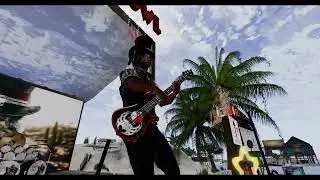 Master Lysios performing at the Night Owl in #secondlife