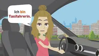 Learn German with dialogs | I work as a German teacher | Vocabulary and grammar A1