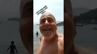 VISITANDO A PRAIA GRANDE EM ITACURUÇÁ - RJ #youtubeshorts #shorts #itacuruçá