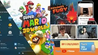 [TechWeCast Ep.1] Windows 10X / Super Mario 3D World + Bowser's Fury - Overview Trailer