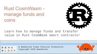 Rust CosmWasm - managing funds and transfer coins in smart contracts