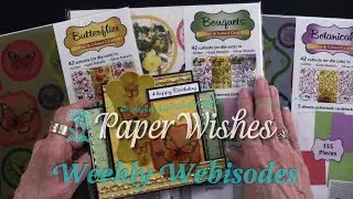 Glitter & Gilded Card Kits by Hot Off The Press -
