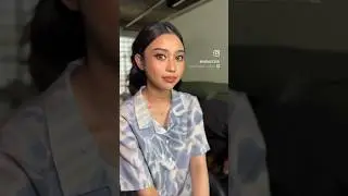 Prewedding makeup for Dhea #shorts #preweddingshoot #makeupshorts
