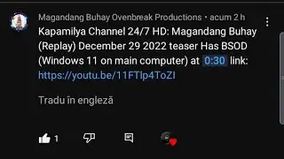 (REQUESTED AGAIN) Magandang Buhay (Replay) December 29 2022 teaser has BSOD on TV