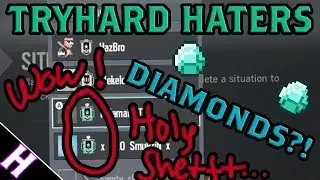 Finally Some Tryhard Haters!! | HazBro & Mekel vs Diamonds(2v2) | Rainbow Six: Siege