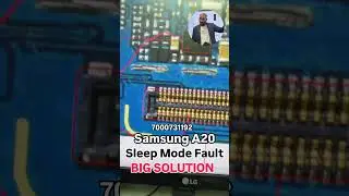 Samsung A20 Sleep mode fault 