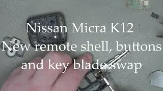 Nissan Micra K12 Key Fob Repair