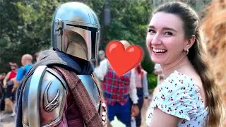 My FIRST TIME at Disneyland & Star Wars World! ~ SW Outlaws demo, hanging out with friends & more!