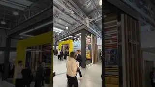 Наш каркас для выставочного модуля на mosbuild 2024 