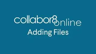 Adding Files