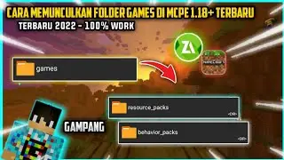 Cara Memunculkan Folder games Di Minecraft 1.18+ Terbaru 2022! - 100% WORK