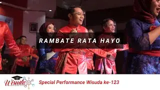 RAMBATE RATA HAYO - UKM Paduan Suara dan UKM Musik UNTAG Surabaya Cover dalam Wisuda ke-123