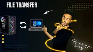 Transfer Files Between Laptop to PC Over Wi-Fi | 5 Minute File Transfer Hack for Busy Professionals