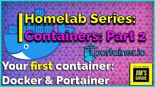 A Guide to Homelab: Your FIRST container - Docker & Portainer