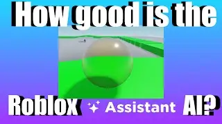 Can Roblox Assistant AI make a game?