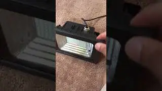 Richarm solar flood light remote control