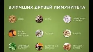 9 лучших друзей иммунитета