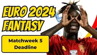 EURO FANTASY 2024 LIVE TEAM SELECTION MATCHDAY 5 | BEST PICKS | UEFA EURO 2024