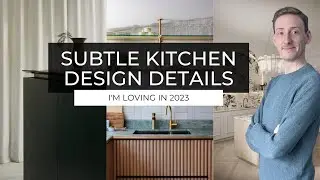 Subtle Kitchen Design Details I'm Loving  😍