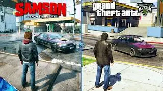 Samson vs GTA V - Graphics, Physics and Details Comparison