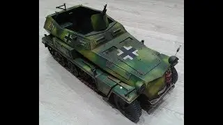 1/6th Scale German Half track Sd Kfz  250 complete build.