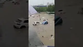 heavy flood in China