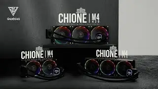 GAMDIAS CHIONE M4 Rotatable LCD Display Liquid Cooler | Elite Cooling Power